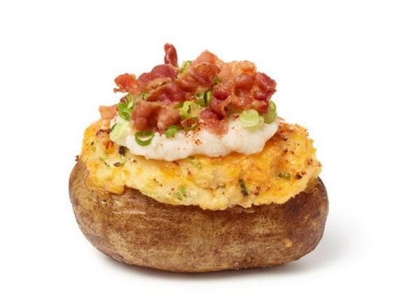 Stuffed Baked Potatoes with Cauliflower