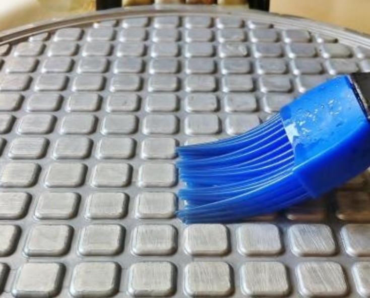 Pancakes in a Waffle Iron step 2