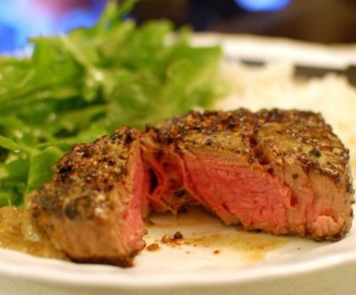 Filet Mignon in a Pan