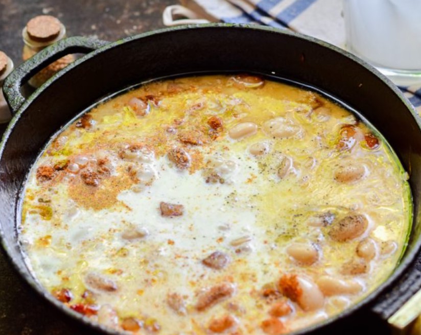 Beans in a Creamy Sauce step 8