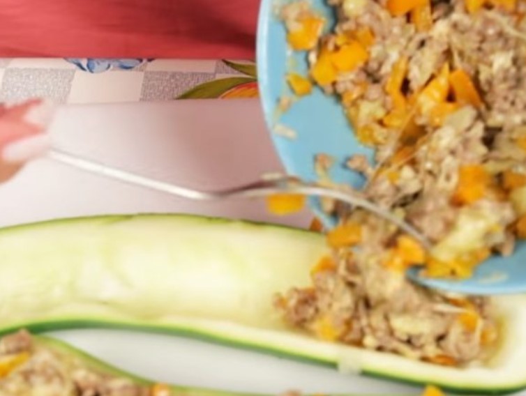 Stuffed Zucchini (Zucchini) step 3