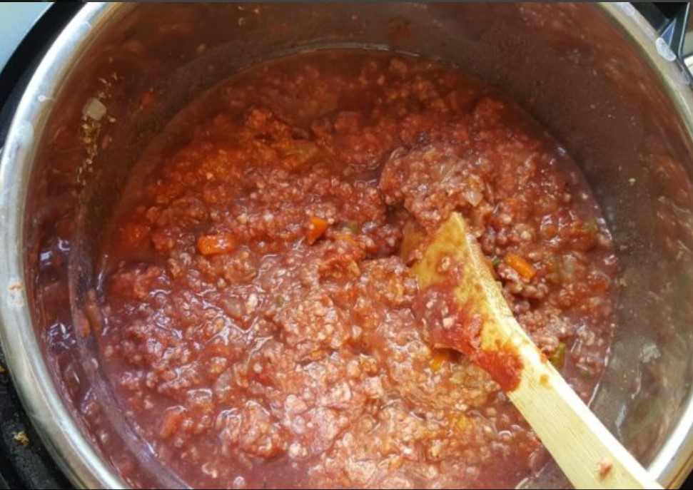 Bolognese Sauce without Wine step 3