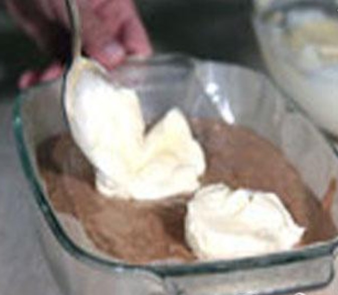 Marble Brownie step 4