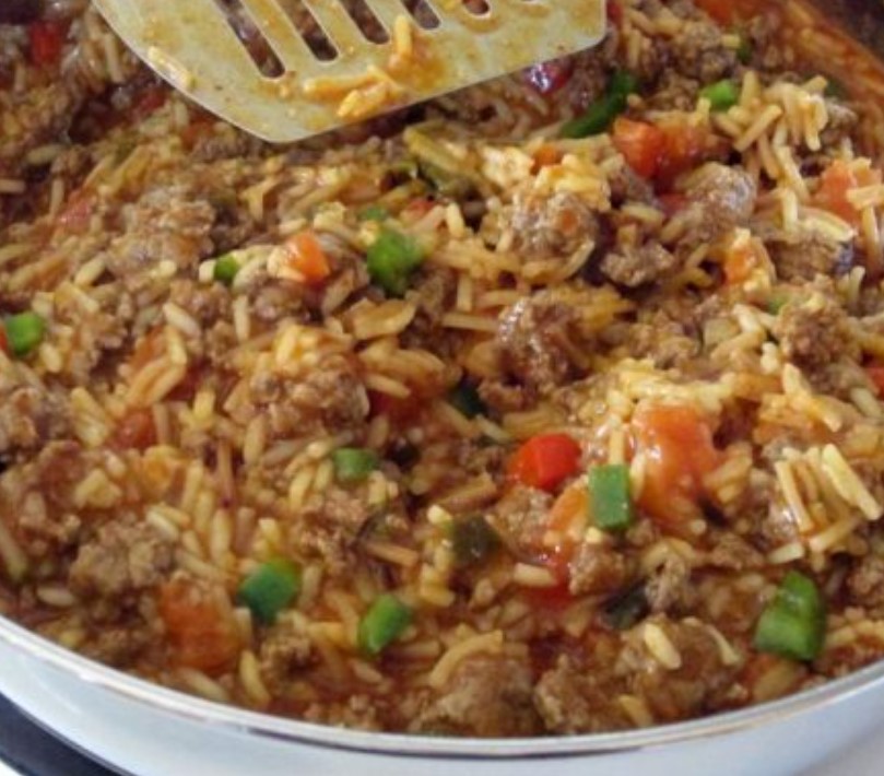 Italian Style Beef with Fried Rice