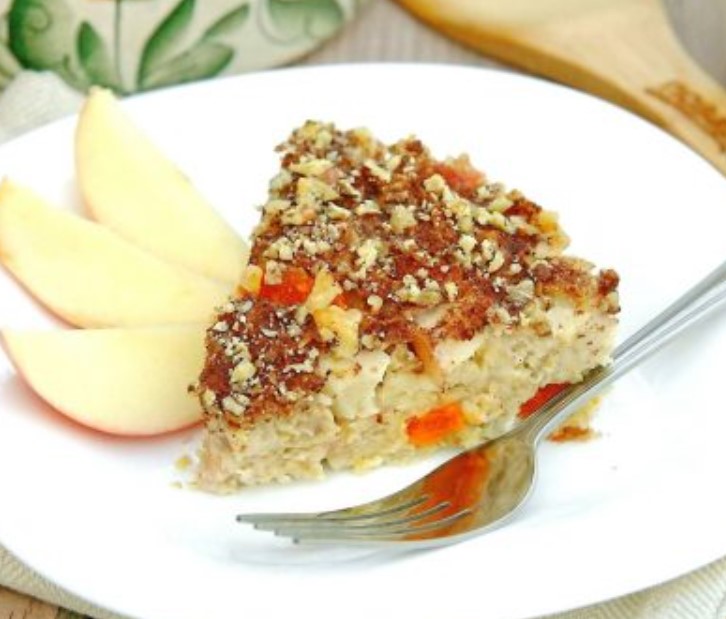 Oatmeal Casserole with Apple