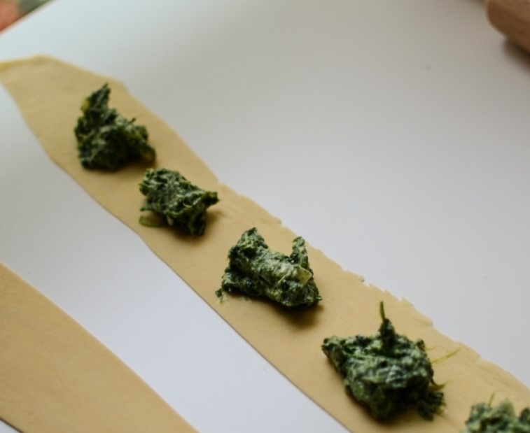 Ravioli with Spinach and Ricotta step 6