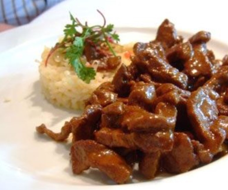 Beef Stroganoff with Gravy
