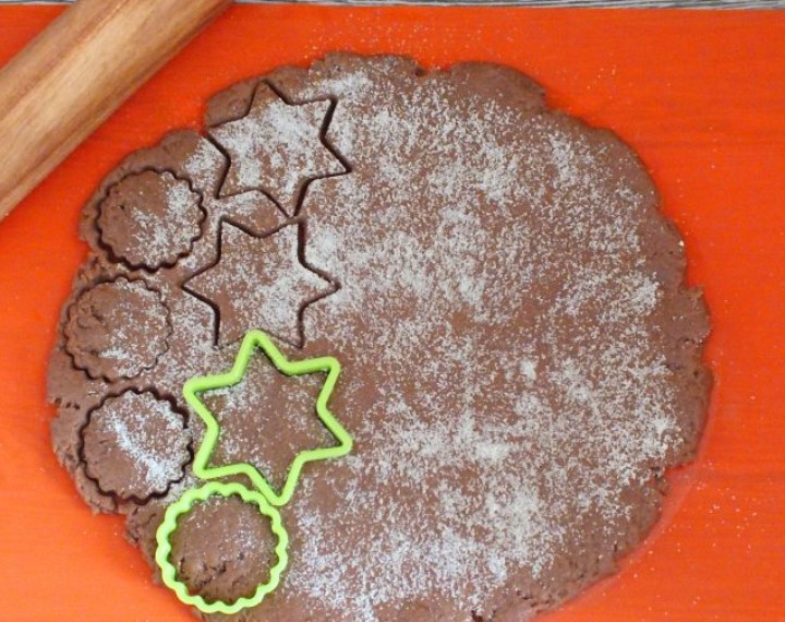 Chocolate Butter Cookies step 5