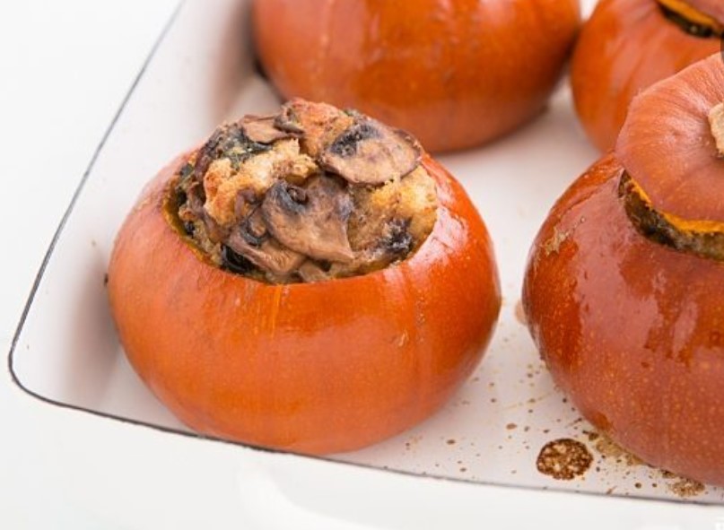 Whole Baked Pumpkin