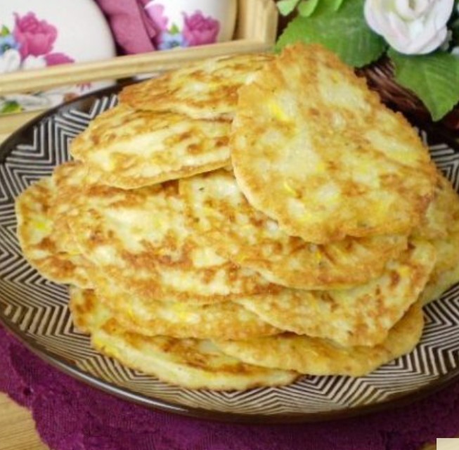 Grated Fried Zucchini