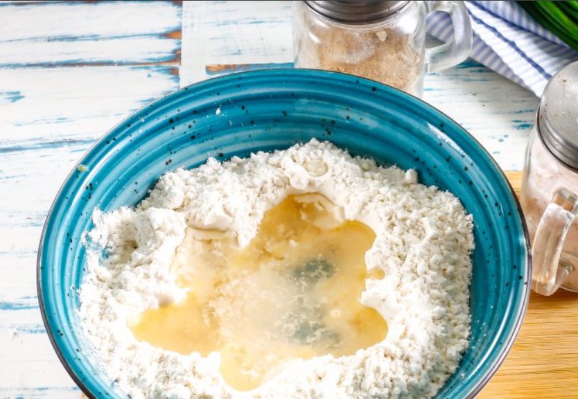 Pizza Dough with Olive Oil step 2