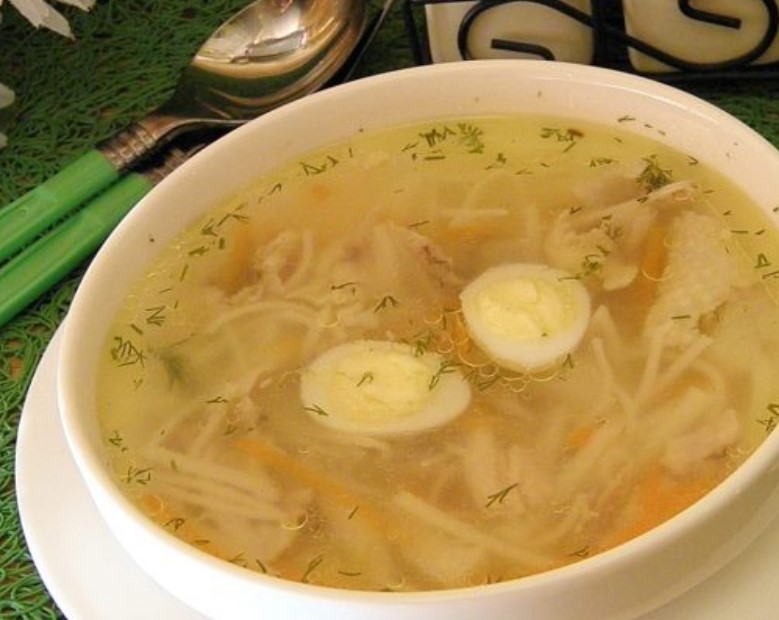 Chicken Soup with Homemade Noodles