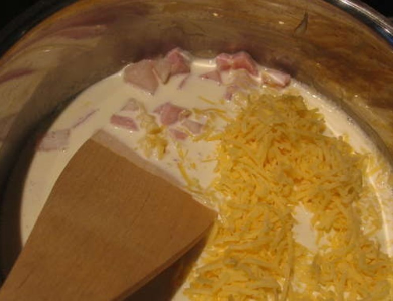 Shrimp Carbonara step 1