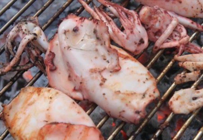 Squid Marinated step 2