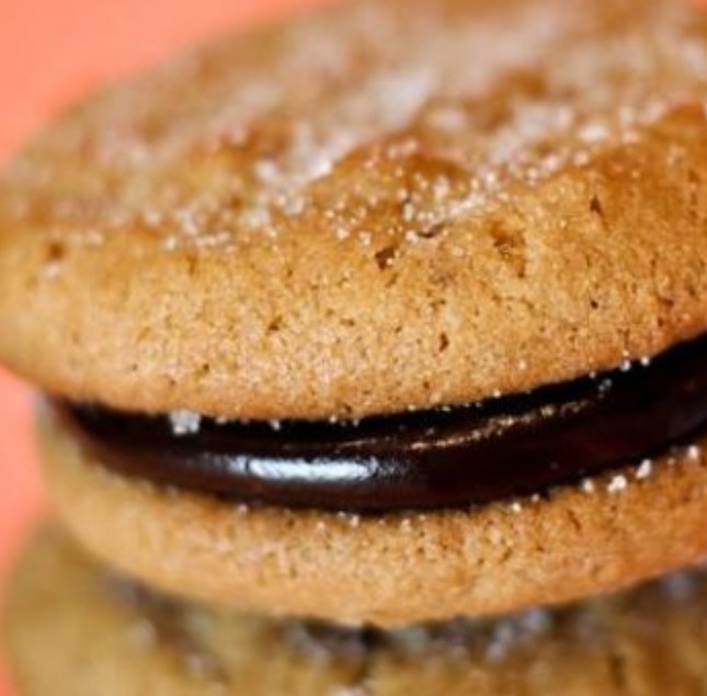 Peanut Butter &amp; Chocolate Filled Cookies