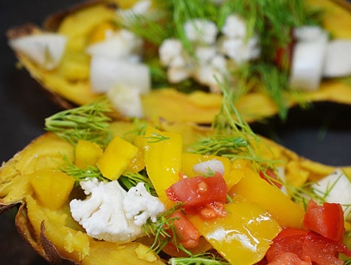 Breakfast in Sweet Potatoes step 4