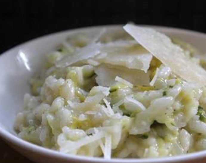 Risotto with Zucchini and Squash
