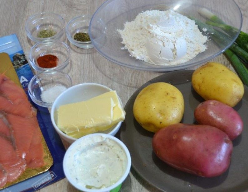 Norwegian Potato Tortillas step 1