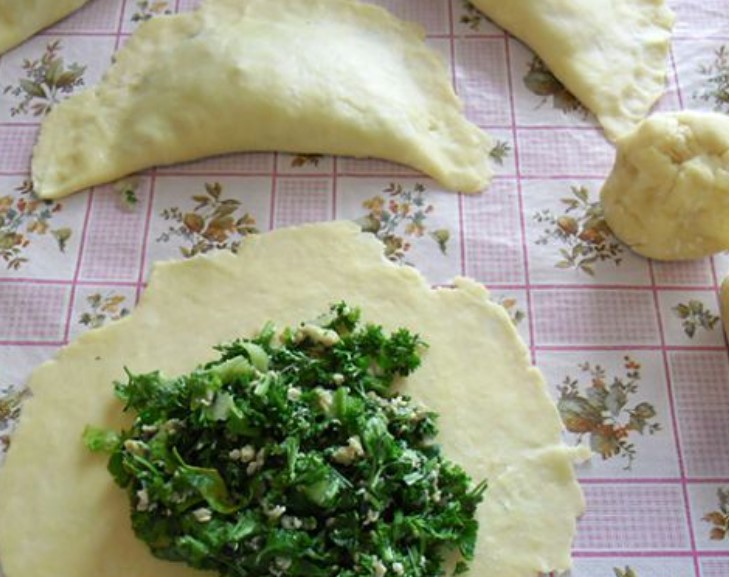 Samsa with Herbs step 7