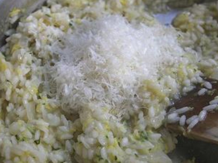 Risotto with Zucchini and Squash step 5