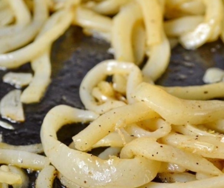Squid in a Pan step 7