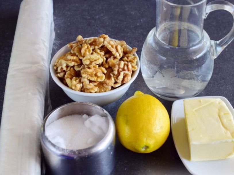 Filo Dough Baklava step 1