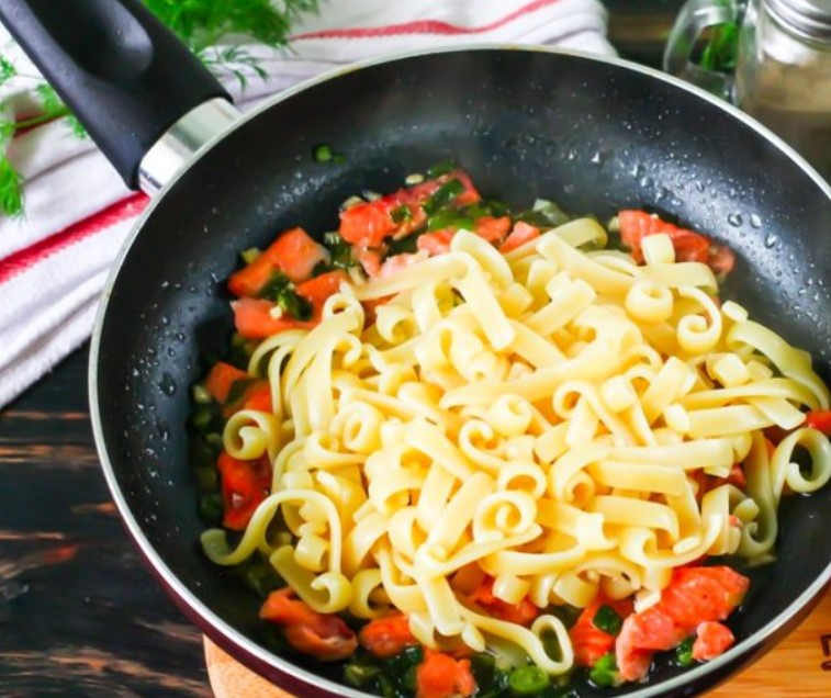 Salmon Pasta step 6