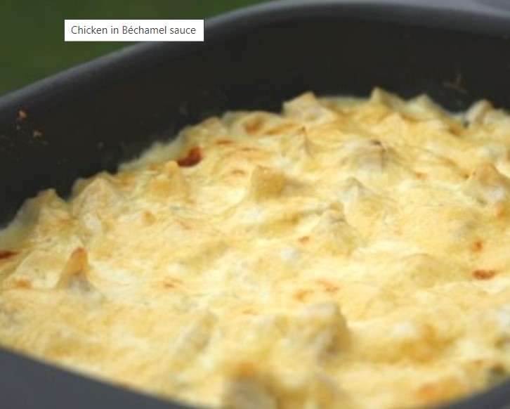 Chicken in Béchamel Sauce