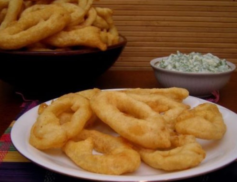 Squid Fried in Batter