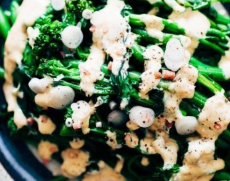 Broccoli and Green Beans Salad