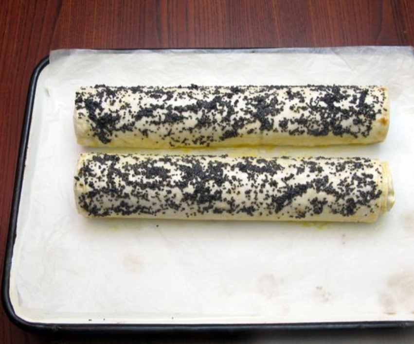 Lavash Roll with Poppy Filling step 11