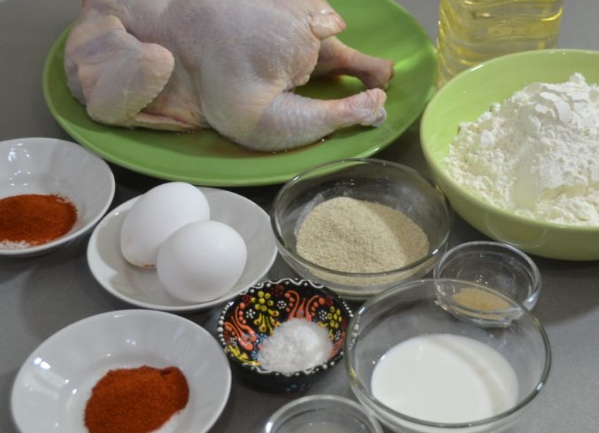 Crispy Chicken step 1