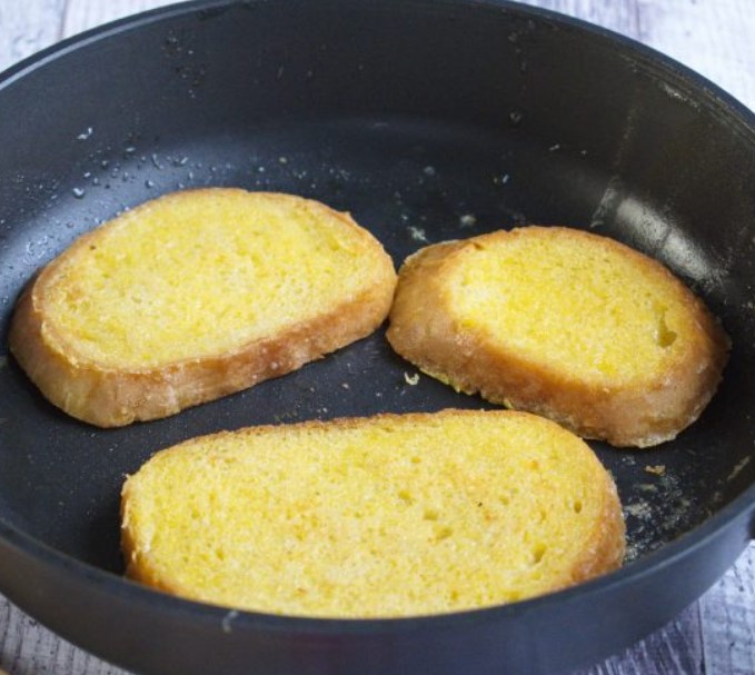 French Toast with Orange and Lemon Peel step 4