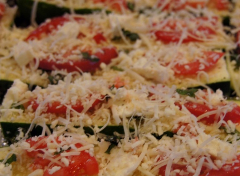 Zucchini Baked in the Oven with Cheese step 2