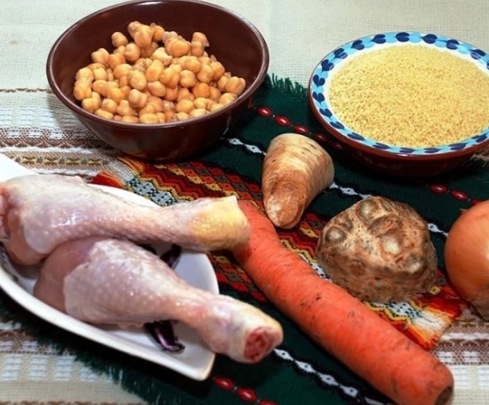 Couscous with Chicken and Vegetables step 1