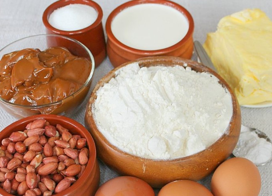 Peanut Cake step 1