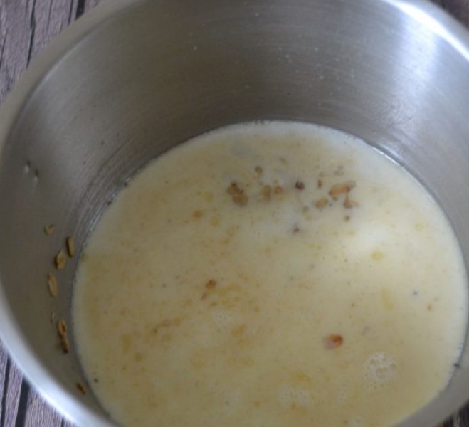 Fried Oatmeal with Sugar step 4