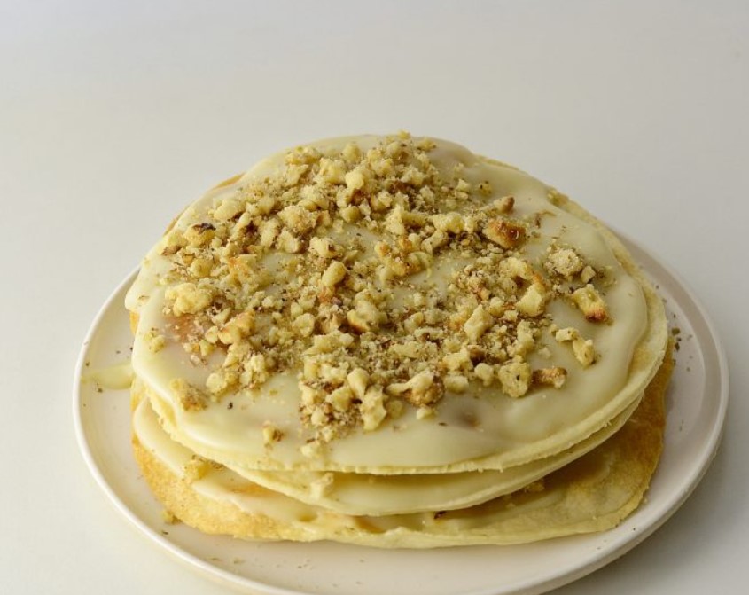 Vegetarian “Napoleon” step 15