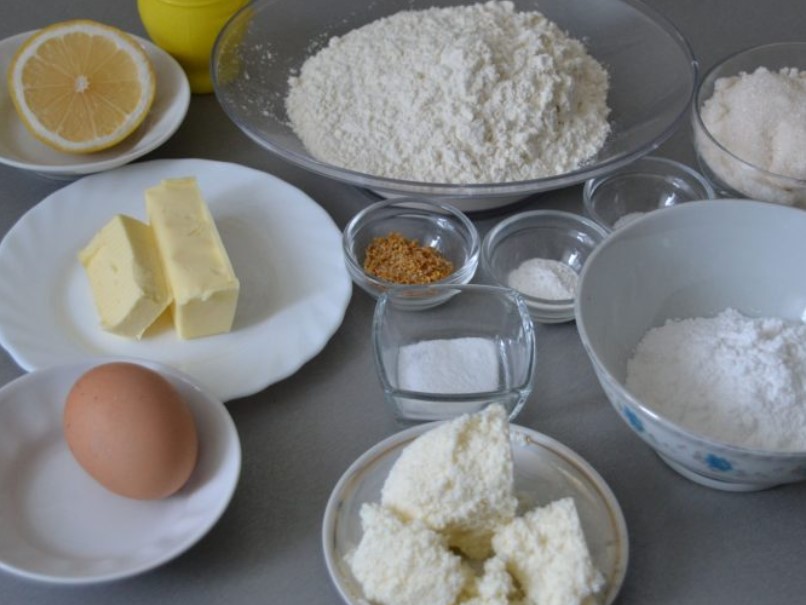Cookies with Curd Cheese step 1