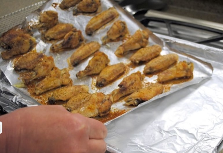 Wings with BBQ Sauce step 3