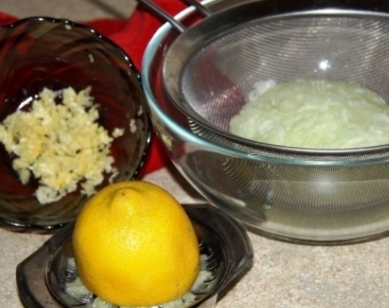 Tzatziki step 3