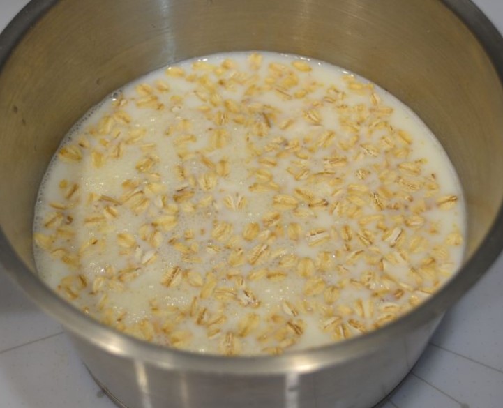 Oatmeal “Royal” step 2