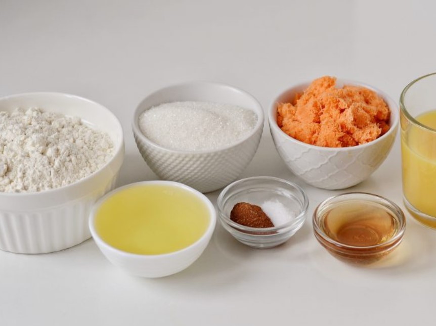 Lean Carrot Cake step 1