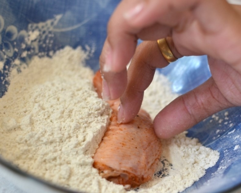 Chicken Wings in a Pan step 2
