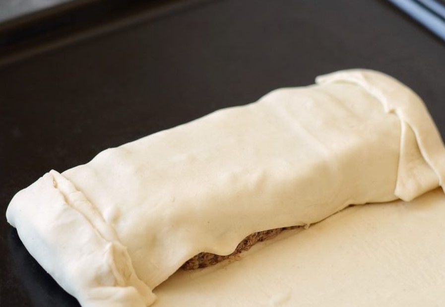 Mushroom Wellington step 7