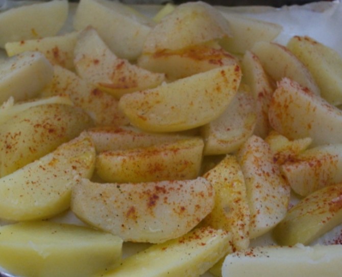 Potatoes with Cheese in the Oven step 4