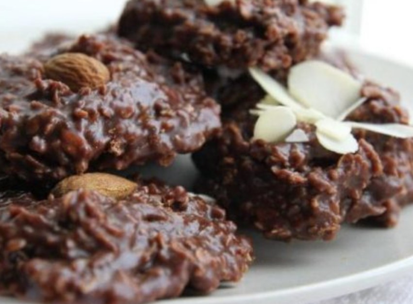 Oatmeal Chocolate Chip Cookie No Bake