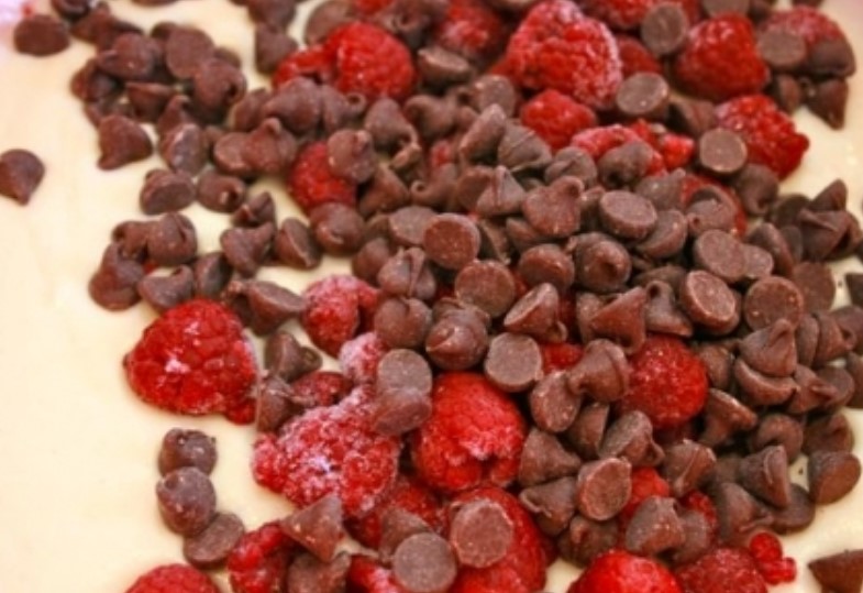 Raspberry Muffins step 5