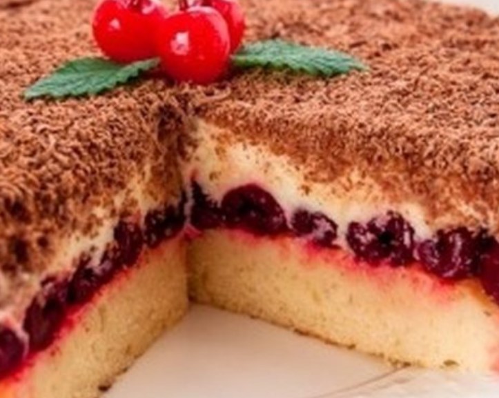 Cherry Mascarpone Cake