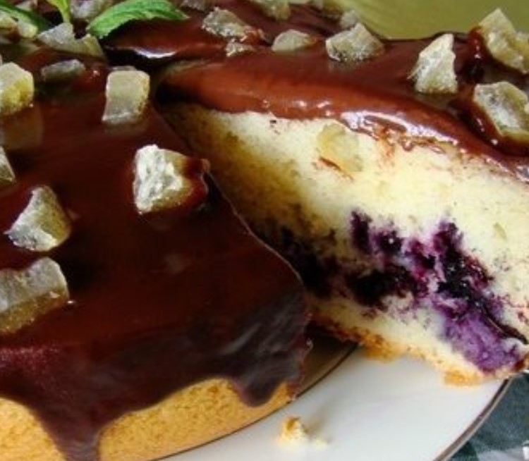 Blueberry Muffin in a Slow Cooker